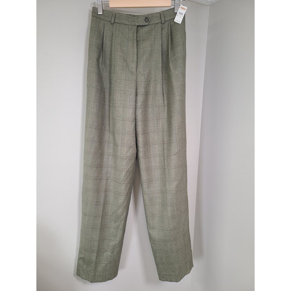 2004 Deadstock Talbots Pleated High Waisted Wool Academia Money Pants